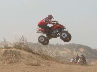 Catching Air on MX Track